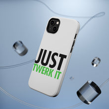 DistinctInk ToughCase for Apple iPhone, Compatible with MagSafe Charging - Just Twerk It
