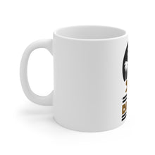 DistinctInk Glossy White Coffee / Tea Mug - Sun of a Beach