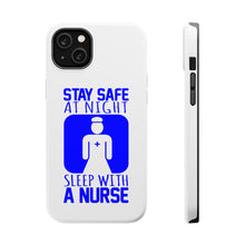 DistinctInk ToughCase for Apple iPhone, Compatible with MagSafe Charging - Stay Safe at Night Sleep With a Nurse