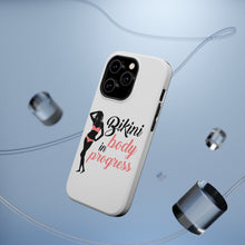 DistinctInk ToughCase for Apple iPhone, Compatible with MagSafe Charging - Bikini Body in Progress