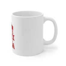DistinctInk Glossy White Coffee / Tea Mug - Life is Better Down on the Farm