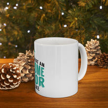 DistinctInk Glossy White Coffee / Tea Mug - This Is What An Awesome Actor Looks Like