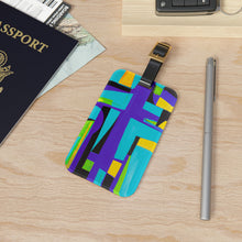 Pablo D'Azure - Mid-Century Modern Design Printed on a Custom Luggage Tag