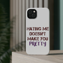 DistinctInk ToughCase for Apple iPhone, Compatible with MagSafe Charging - Hating Me Doesn't Make You Pretty