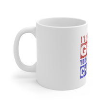 DistinctInk Glossy White Coffee / Tea Mug - I'll Keep My Guns, You Keep Your Change