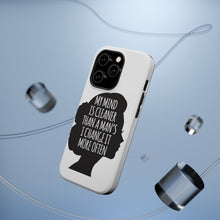 DistinctInk ToughCase for Apple iPhone, Compatible with MagSafe Charging - My Mind is Cleaner Than a Man's I Change It