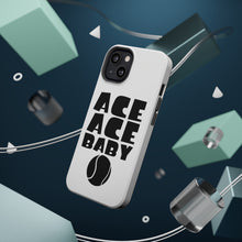 DistinctInk ToughCase for Apple iPhone, Compatible with MagSafe Charging - Ace Ace Baby Tennis