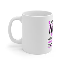 DistinctInk Glossy White Coffee / Tea Mug - Be Nice I May Be Your Nurse Choose Needles