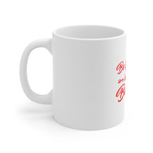 DistinctInk Glossy White Coffee / Tea Mug - Be Your Own Kind of Beautiful