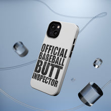DistinctInk ToughCase for Apple iPhone, Compatible with MagSafe Charging - Official Baseball Butt Inspector