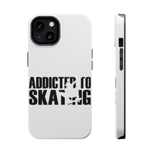 DistinctInk ToughCase for Apple iPhone, Compatible with MagSafe Charging - Addicted to Skating