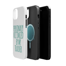 DistinctInk ToughCase for Apple iPhone, Compatible with MagSafe Charging - Personally Victimized by My Trainer