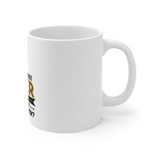 DistinctInk Glossy White Coffee / Tea Mug - A Day Without Beer Why Take the Risk