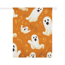 DistinctInk Garden & House Banner / Flag with Ghost Skeleton Pumpkin Pattern Design for Halloween