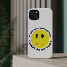 DistinctInk ToughCase for Apple iPhone, Compatible with MagSafe Charging - My Smile Most Beautiful Curve on My Body