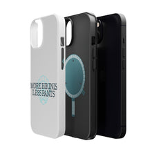 DistinctInk ToughCase for Apple iPhone, Compatible with MagSafe Charging - More Bikinis Less Pants