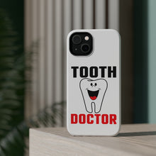 DistinctInk ToughCase for Apple iPhone, Compatible with MagSafe Charging - Tooth Doctor Dentist