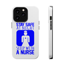 DistinctInk ToughCase for Apple iPhone, Compatible with MagSafe Charging - Stay Safe at Night Sleep With a Nurse