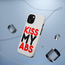 DistinctInk ToughCase for Apple iPhone, Compatible with MagSafe Charging - Kiss My Abs