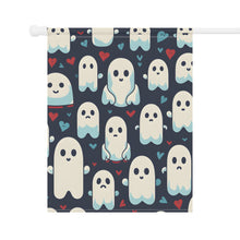 DistinctInk Garden & House Banner / Flag with Skelephants and Ghostly Ghouls Design for Halloween