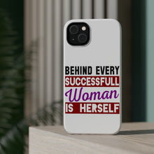 DistinctInk ToughCase for Apple iPhone, Compatible with MagSafe Charging - Behind Every Successful Woman is Herself