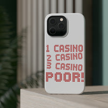 DistinctInk ToughCase for Apple iPhone, Compatible with MagSafe Charging - 1 Casino 2 Casino 3 Casino Poor