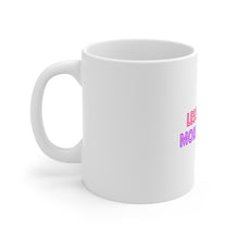 DistinctInk Glossy White Coffee / Tea Mug - Less Bitter More Glitter