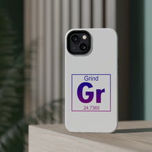 DistinctInk ToughCase for Apple iPhone, Compatible with MagSafe Charging - Entrepreneur Grind GR Element