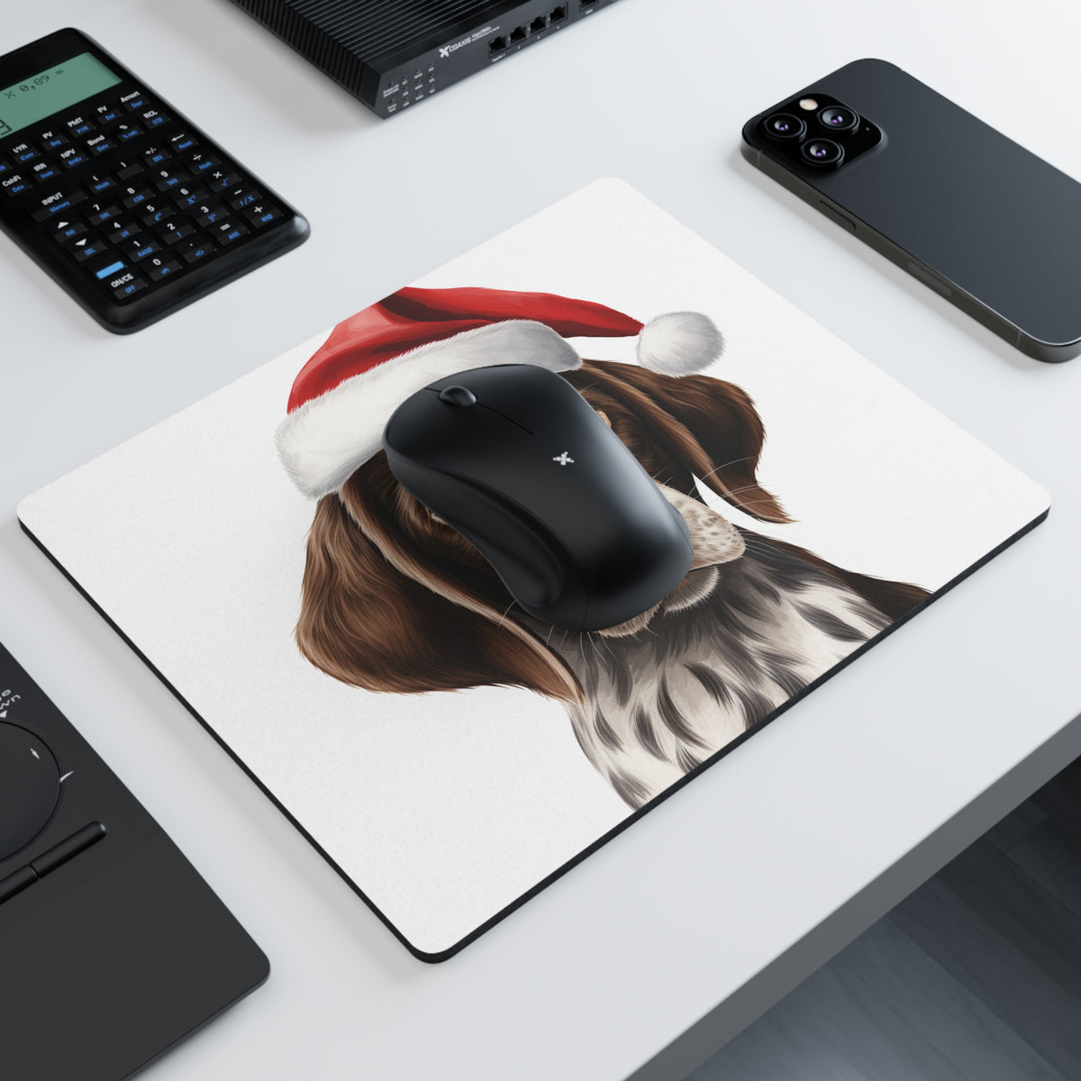 Mouse Pad - Pointer Puppy Drawing, view 2