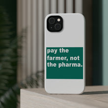 DistinctInk ToughCase for Apple iPhone, Compatible with MagSafe Charging - Pay the Farmer, Not the Pharma.