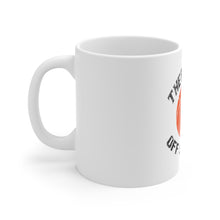 DistinctInk Glossy White Coffee / Tea Mug - Basketball There is No Off Season