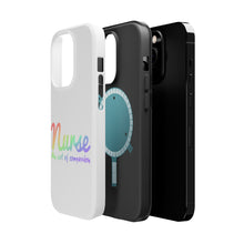 DistinctInk ToughCase for Apple iPhone, Compatible with MagSafe Charging - Nurse An Art of Compassion