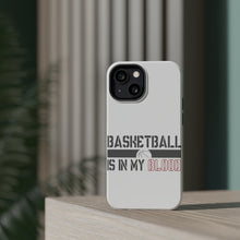 DistinctInk ToughCase for Apple iPhone, Compatible with MagSafe Charging - Basketball is in My Blood