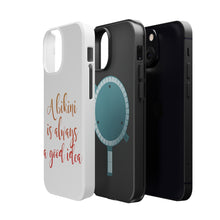 DistinctInk ToughCase for Apple iPhone, Compatible with MagSafe Charging - A Bikini is Always a Good Idea