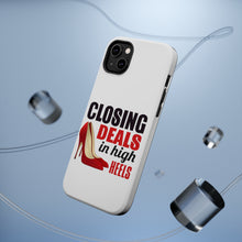 DistinctInk ToughCase for Apple iPhone, Compatible with MagSafe Charging - Closing Deals in High Heels