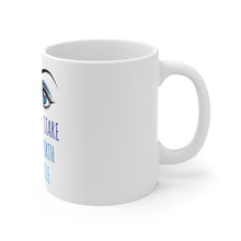 DistinctInk Glossy White Coffee / Tea Mug - People Will Stare Make it Worth Their While