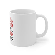 DistinctInk Glossy White Coffee / Tea Mug - Hug a Firefighter You'll Feel Warm All Over