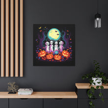 DistinctInk Canvas Wall Art with Exploring the Unknown for Halloween LGBTQ+ Pride