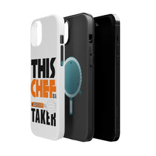 DistinctInk ToughCase for Apple iPhone, Compatible with MagSafe Charging - This Chef is a Whisk Taker