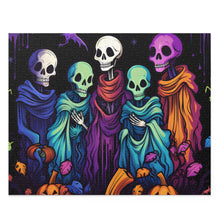 DistinctInk Jigsaw Puzzle with "Mindful Connections" Design for Halloween  LGBTQ+ Pride