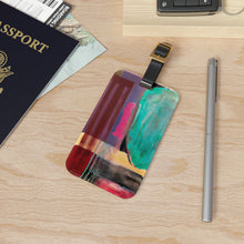 Lucille Lindstrom - Mid-Century Modern Design Printed on a Custom Luggage Tag
