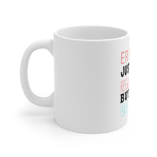 DistinctInk Glossy White Coffee / Tea Mug - ER Nurse Just Like Regular But Cooler