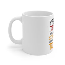 DistinctInk Glossy White Coffee / Tea Mug - Yes I'm a Dentist Super Hero