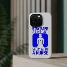 DistinctInk ToughCase for Apple iPhone, Compatible with MagSafe Charging - Stay Safe at Night Sleep With a Nurse