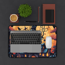 DistinctInk Desk Mat with Spooky Sweet Treats Design for Halloween