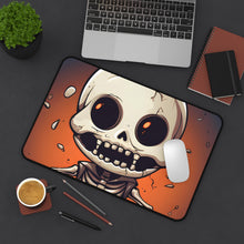 DistinctInk Desk Mat with Skelly's Halloween Bash Design for Halloween