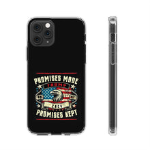 DistinctInk Hybrid (Acrylic/TPU) Clear Slim Fit Case for Apple iPhone | Trump: Promises Made, Promises Kept - Conservative