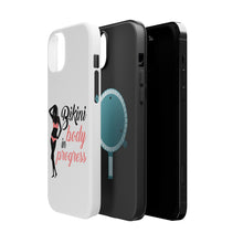 DistinctInk ToughCase for Apple iPhone, Compatible with MagSafe Charging - Bikini Body in Progress