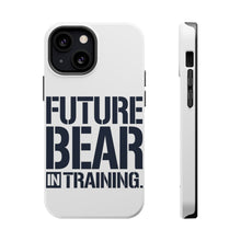 DistinctInk ToughCase for Apple iPhone, Compatible with MagSafe Charging - Future Bear in Training