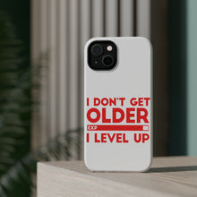 DistinctInk ToughCase for Apple iPhone, Compatible with MagSafe Charging - I Don't Get Older I Level Up - Gamer